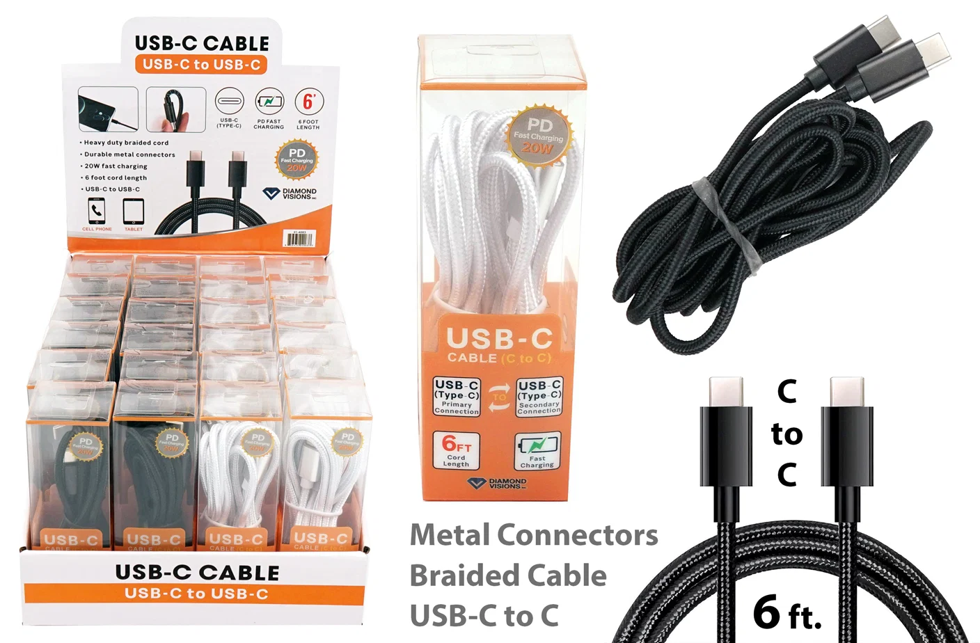 Outstanding BRAIDED USB-C CABLE 6 39 C TO C Sophisticated