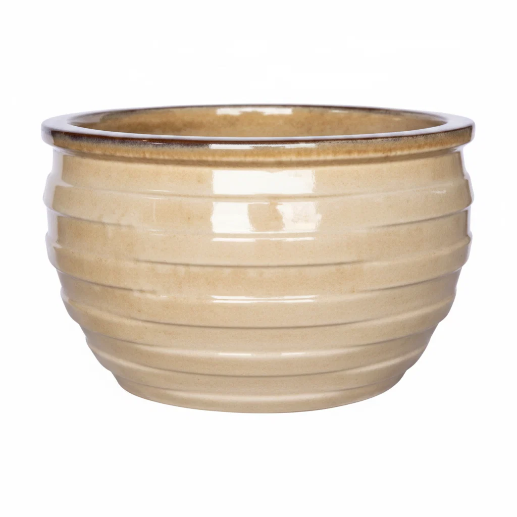 Next-Generation TECHNO 22 quot BOWL PLANTER CREAM Quality