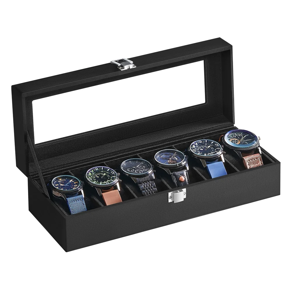 Exclusive SONGMICS Lockable Watch Box with Keys Sustainable