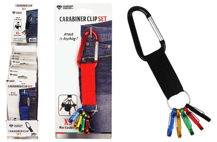 Detailed CARABINER CLIP SET Next-Generation