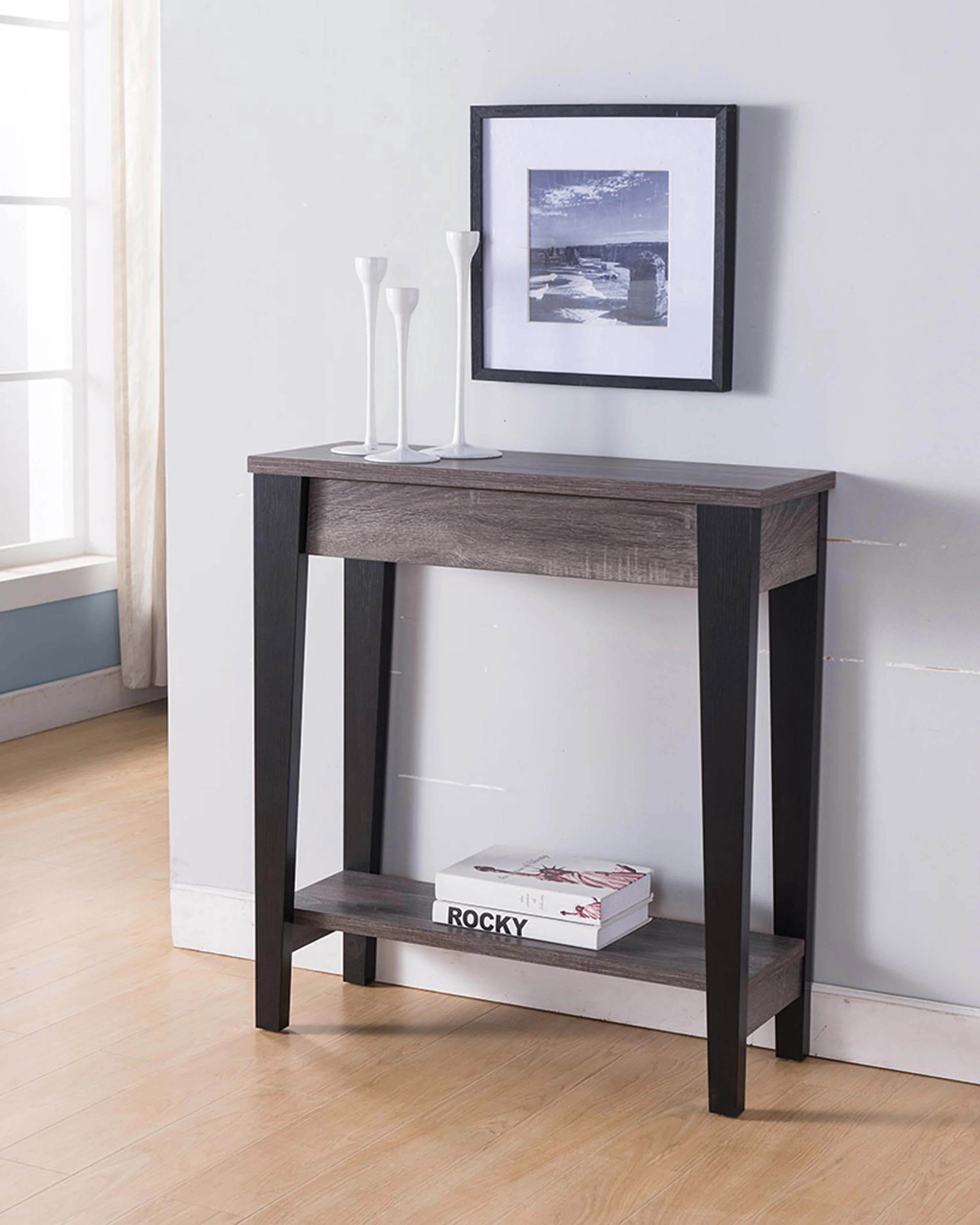 Relaxed CONSOLE- GREY BLACK Functional