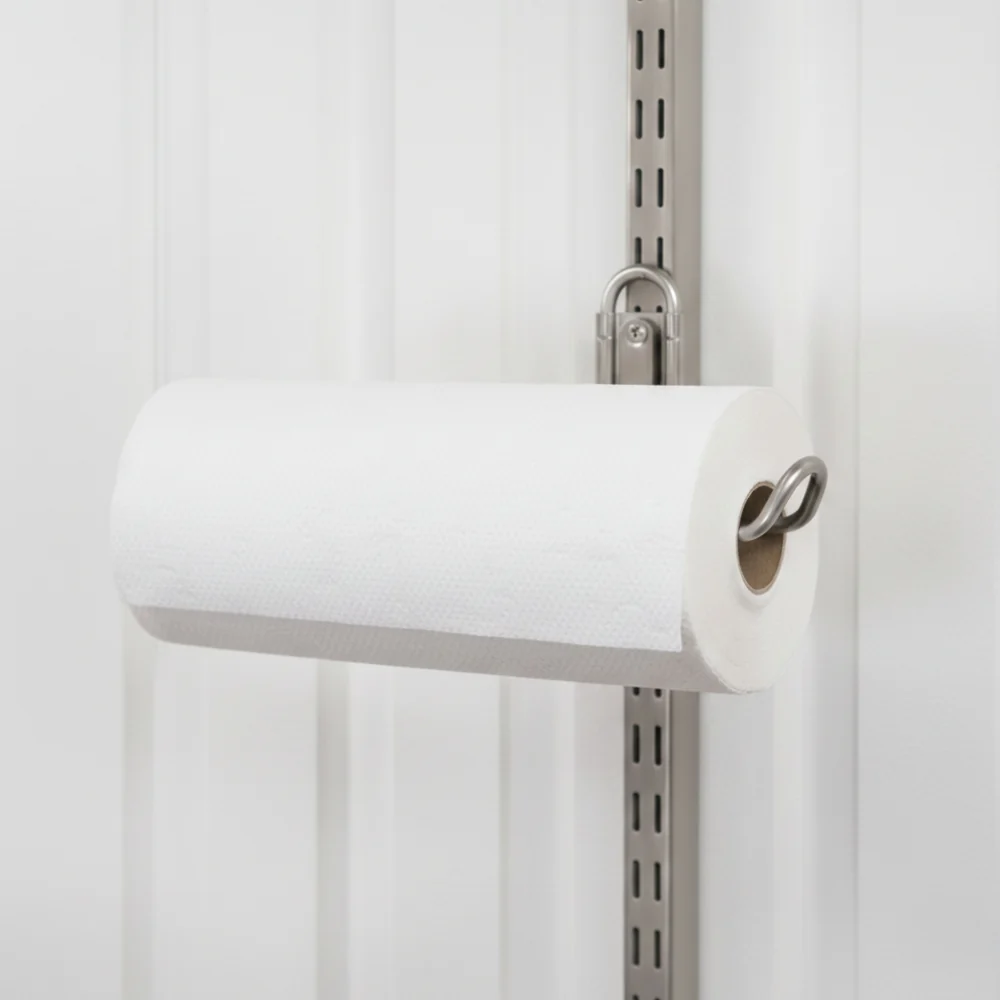 Reusable Over-the-Door Paper Towel Holder - Nickel Original