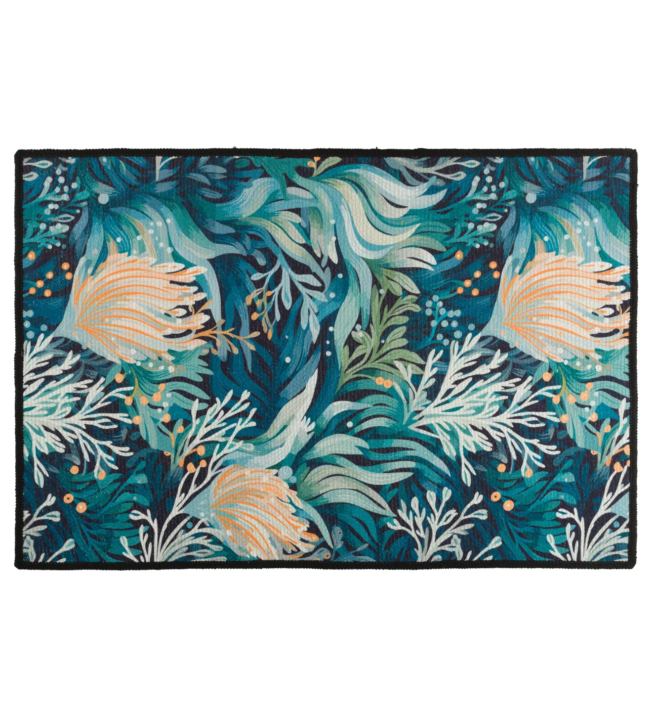 Traditional RUG SEA FLORA 24 quot X36 quot Classic