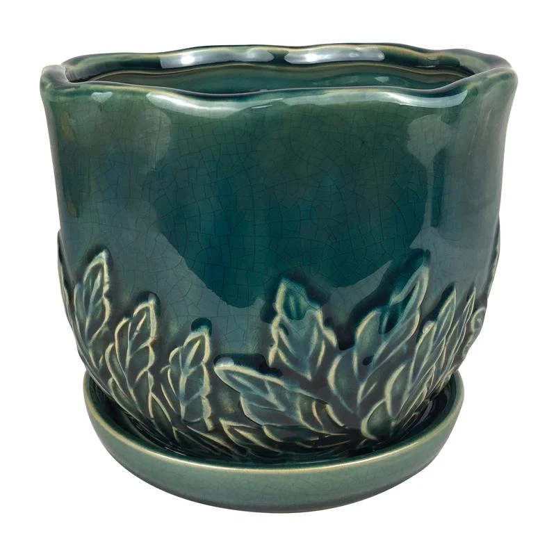Breathable SOFIA PLANTER TURQUOISE 4.25 quot Specialty