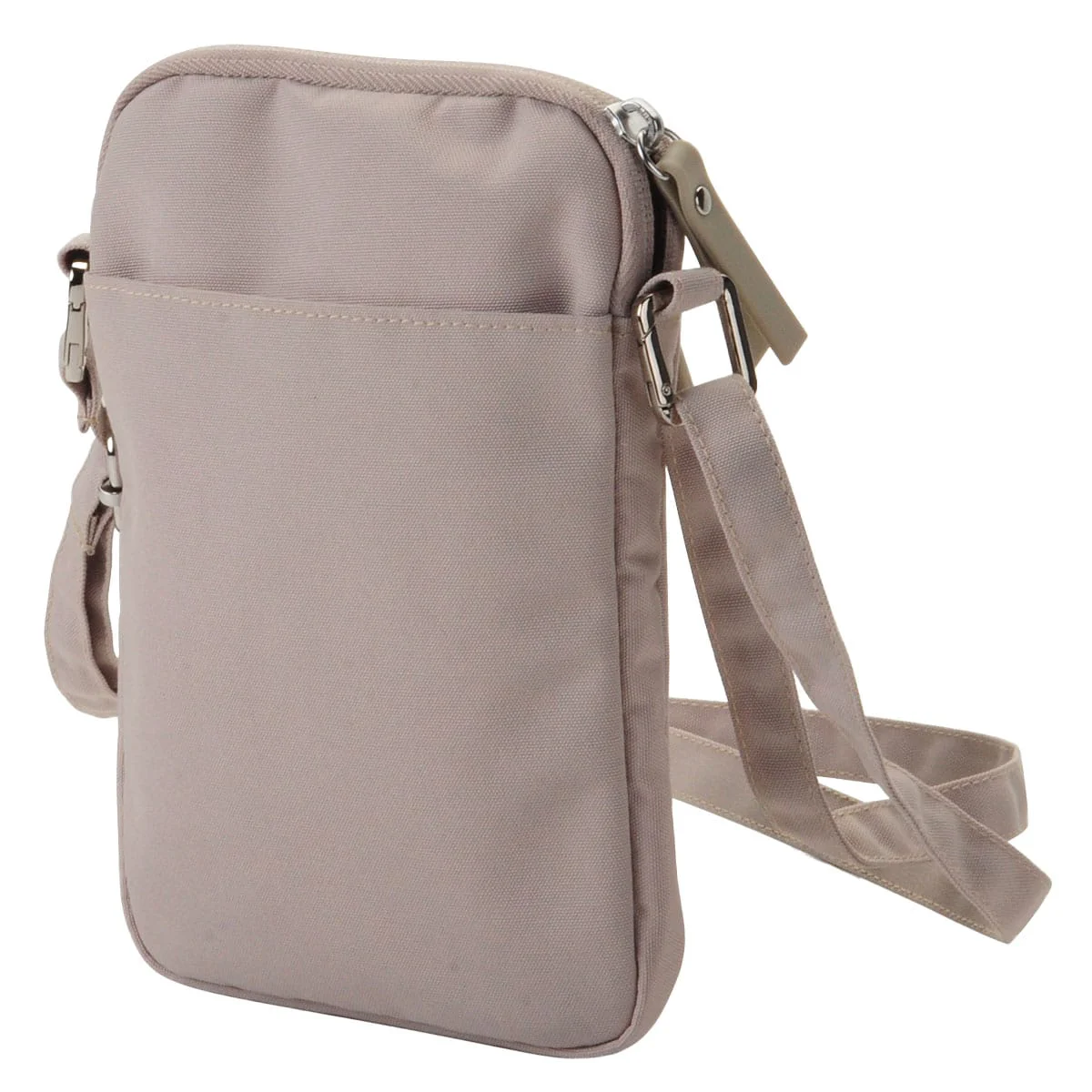 Enhanced Vertical Smartphone Pouch Middle Mocha Green