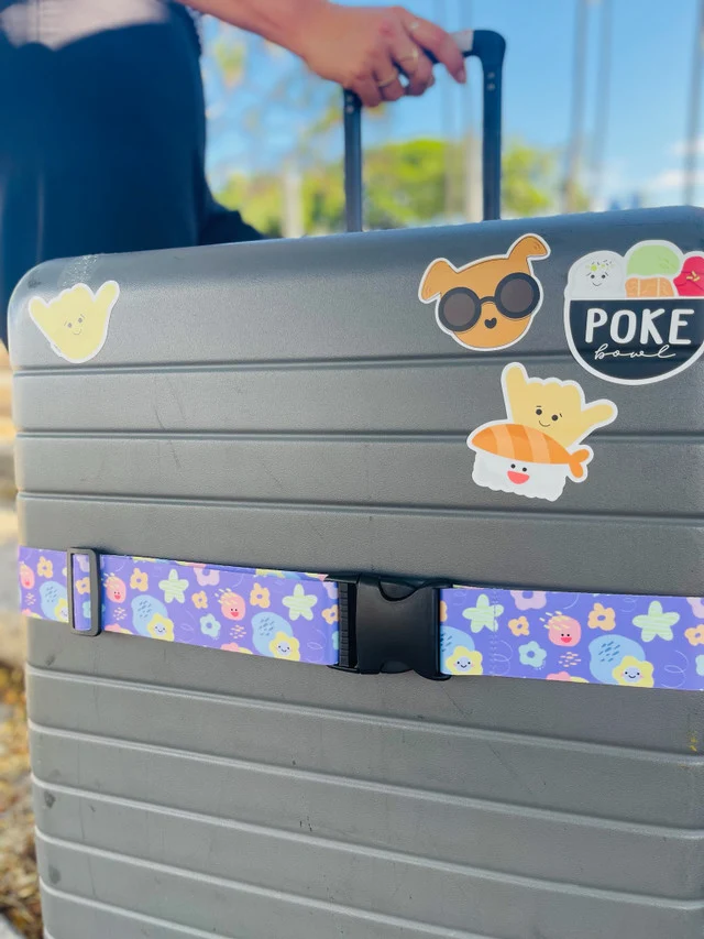 Eco-Friendly EDEN LUGGAGE STRAP CUTE LIL TOKYO Original
