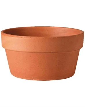 Crafted TERRA COTTA 8.5 quot HALF POT Durable