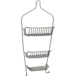 Soft ZENNA SHOWER CADDY 21 quot NICKEL Responsible