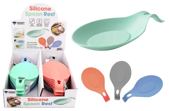 Secure SILICONE SPOON REST MATTE Clean