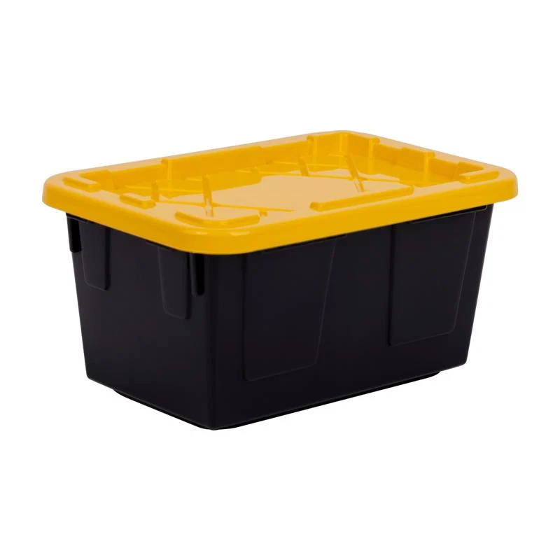 Original STORAGE TOTE MINI BLACK YELLOW Carefully Designed