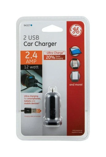 Excellent GE USB CAR CHARGER DUAL PORT Convenient