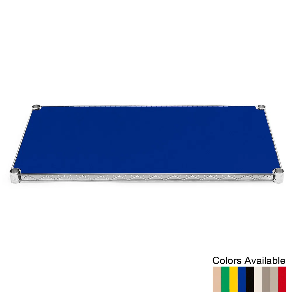 Traditional 24 quot d x 72 quot w Plastic Wire Shelf Liners for Enclosures Classic