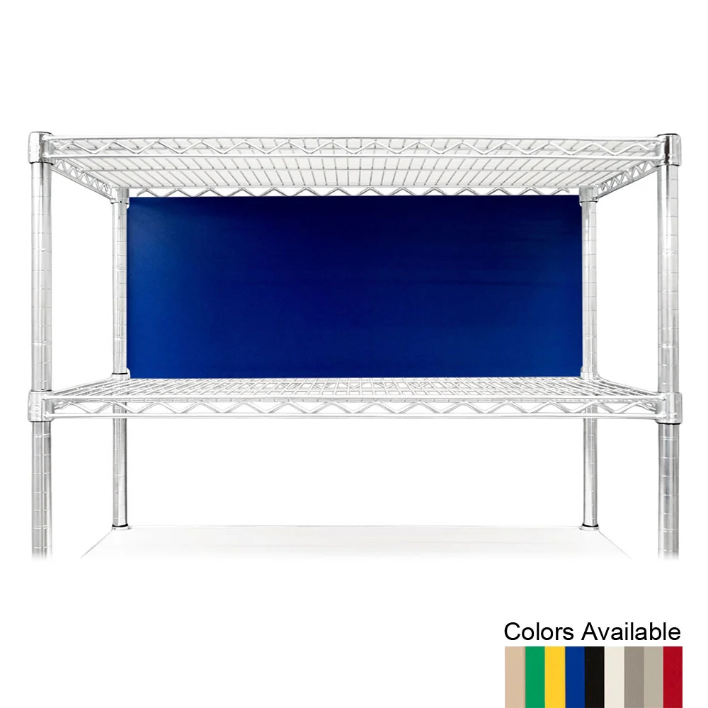 Fast 72 quot w x 13 quot h Wire Shelving Back Panels High-Grade