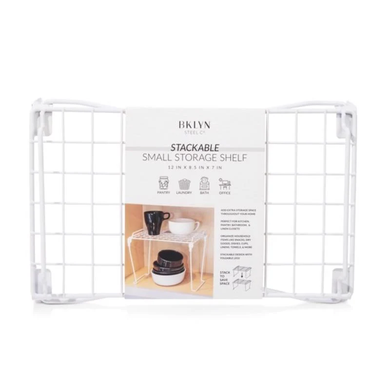 Refined STACKABLE SHELF WHITE 2 X 8 X 12 Consistent