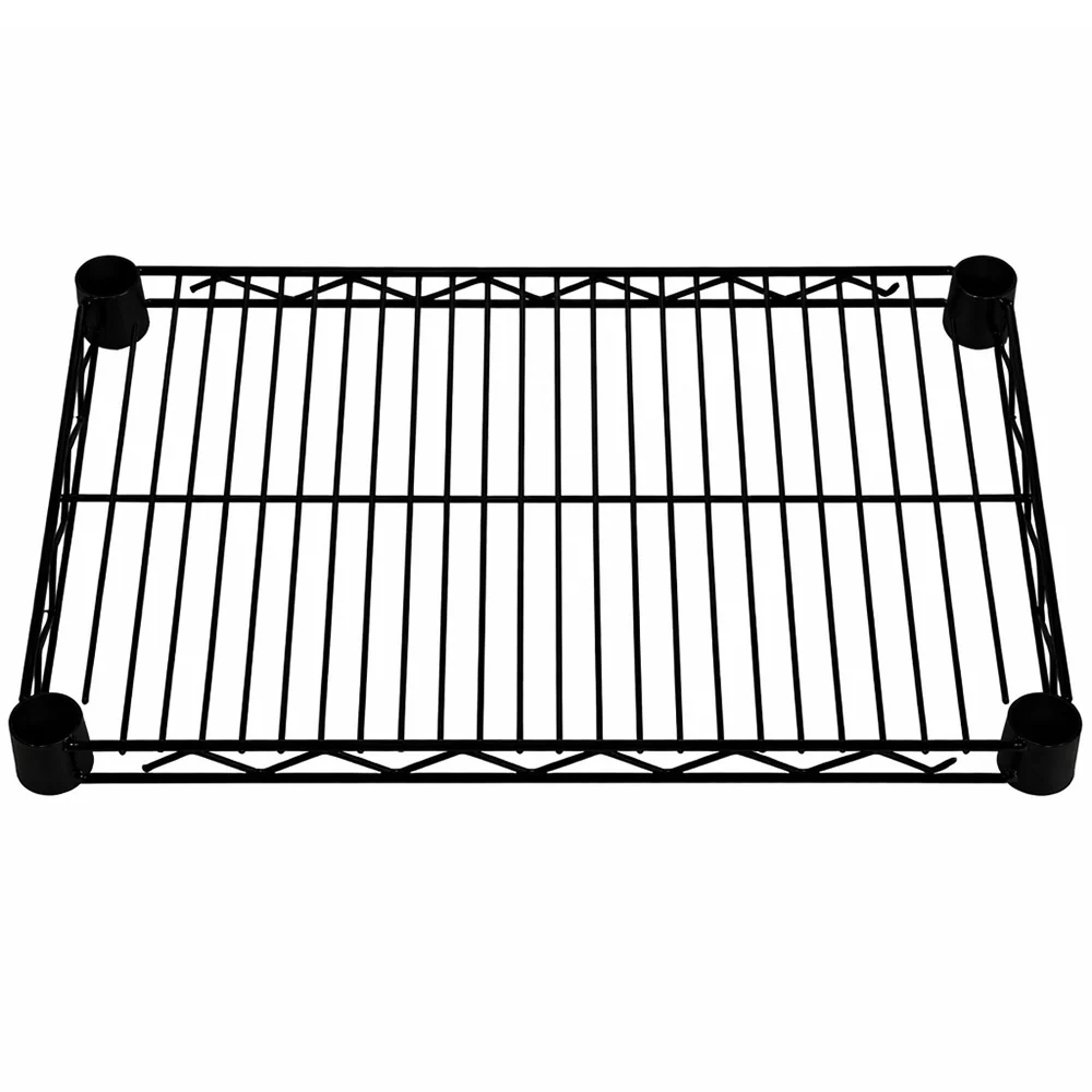 Natural 12 quot d Black Wire Shelves Reusable