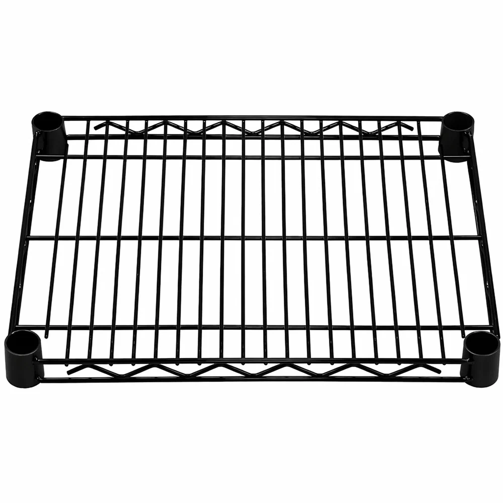 Safe 14 quot d Black Wire Shelves Durable
