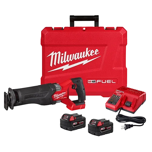 Outstanding Milwaukee M18 FUEL™ SAWZALL® Reciprocating Saw - 2 Battery XC5.0 Kit 2821-22 Superior