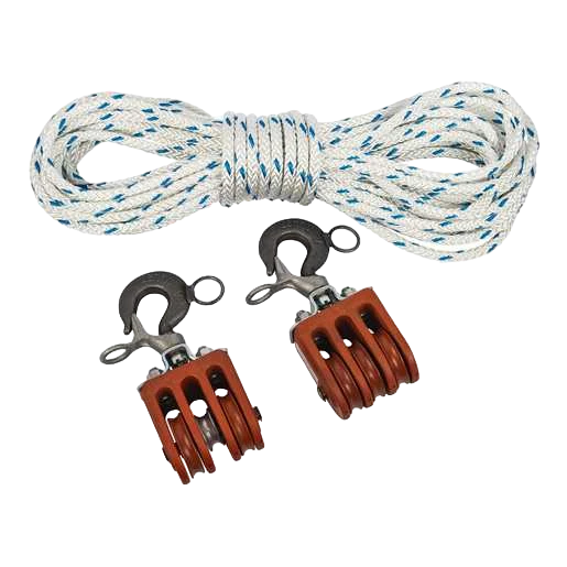 Quality Chance CH9 Double and Triple Blocks with 150 39 Rope T4001258 Artisan