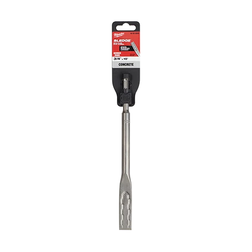 Selected Milwaukee SDS PLUS SLEDGE 3 4 quot X 10 quot Flat Chisel 48-62-6052 High-Quality