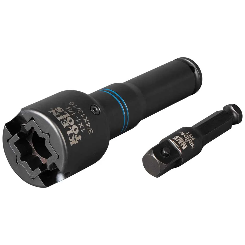 High-End Klein 4-in-1 Square Impact Socket NRHD4 Advanced