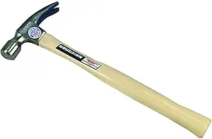 Powerful VAUGHAN Hickory Handle 999 Series Framer Hammer 20oz Smooth Face Made In The USA 999L Secure
