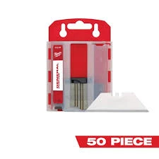 Comfortable Milwaukee 50 PC General Purpose Utility Blades w Dispenser 48-22-1950 First-Class