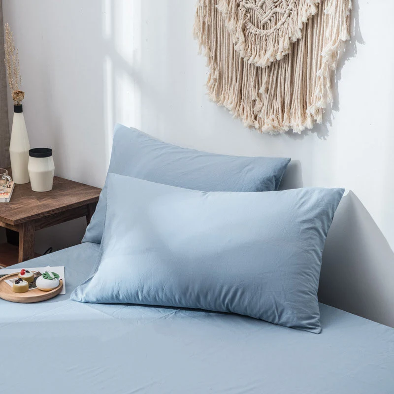 Advanced Ownkoti Stylish Soft Pure Cotton Pillowcase 2PCS Superior