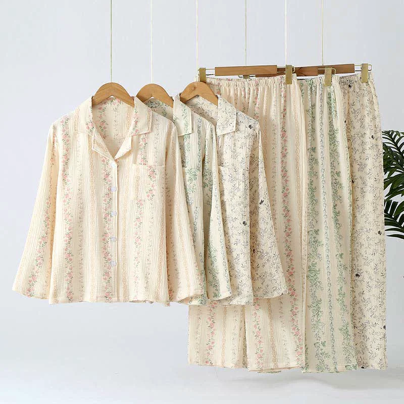 High-Performance Ownkoti Forest Style Pure Cotton Loungewear Set Next-Generation