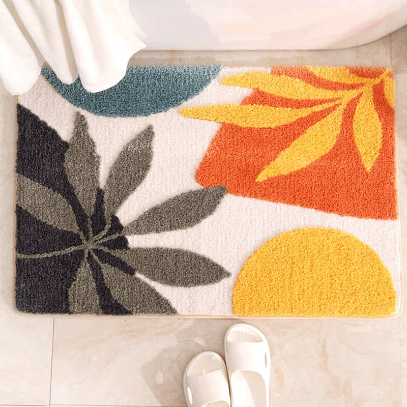 Responsible Ownkoti Rural Water Absorbent Non-slip Bath Mat World-Class