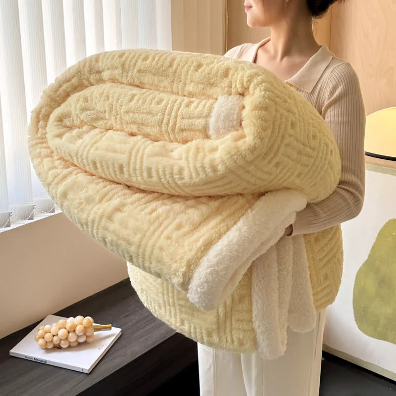 Exceptional Ownkoti Simple Double-sided Fleece Throw Blanket Responsible