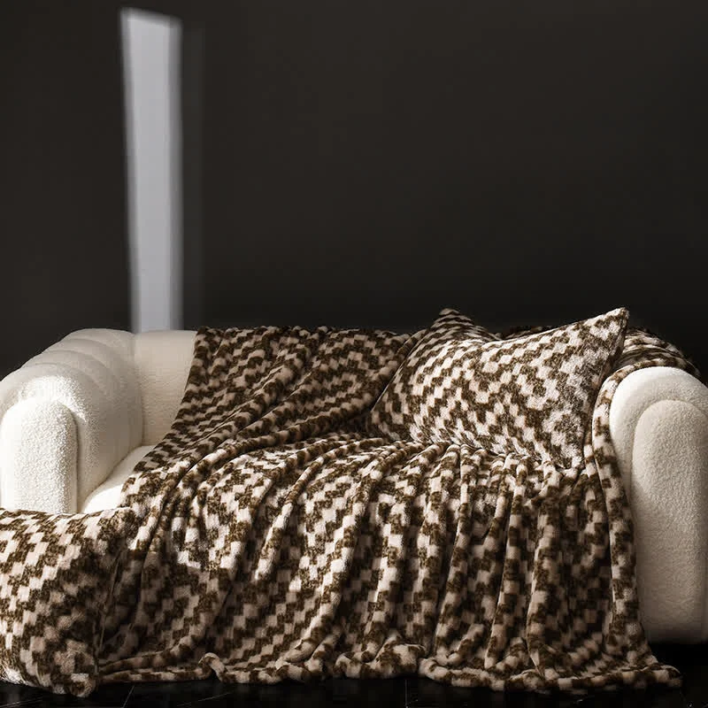 Safe Ownkoti Modern Warm Soft Sofa Throw Blanket Premium Material