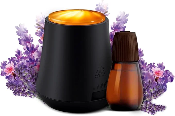 Fashionable Air Wick Essential Mist Starter Kit Diffuser 1 Refill Lavender and Almond Powerful