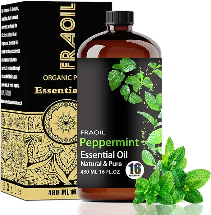 Optimized Peppermint Essential Oil Peppermint Oil 16 Fl Oz 480 ML Quality