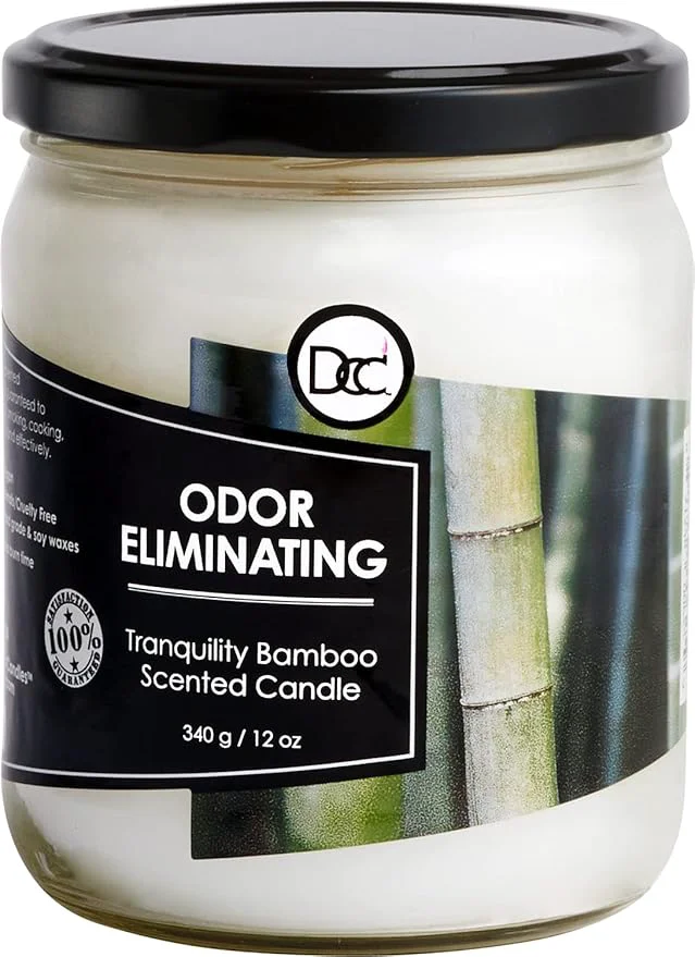 Refined Bamboo Odor Eliminating Highly Fragranced Candle Solid