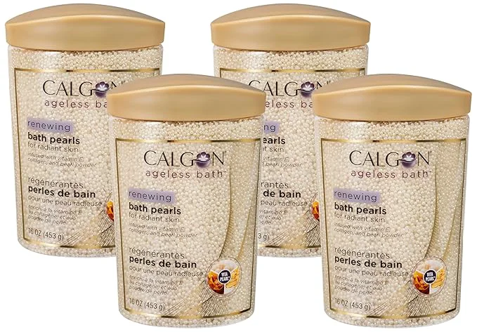 Smooth Calgon Ageless Bath Series Renewing Pearls 16 oz. Quality