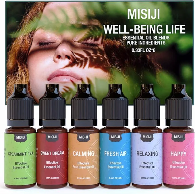 Breathable Essential Oil Blends Essential Oils Set Soft