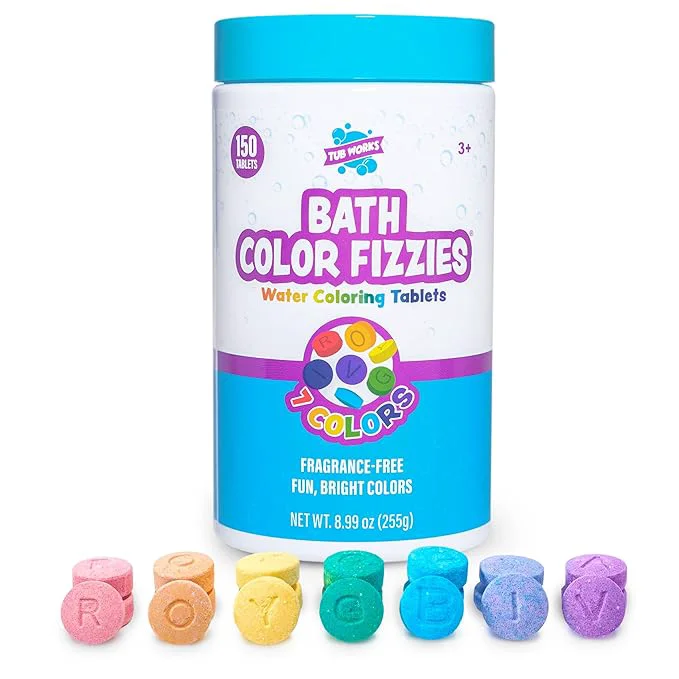 Dependable Tub Works® Bath Color Fizzies Bath Color Tablets Excellent