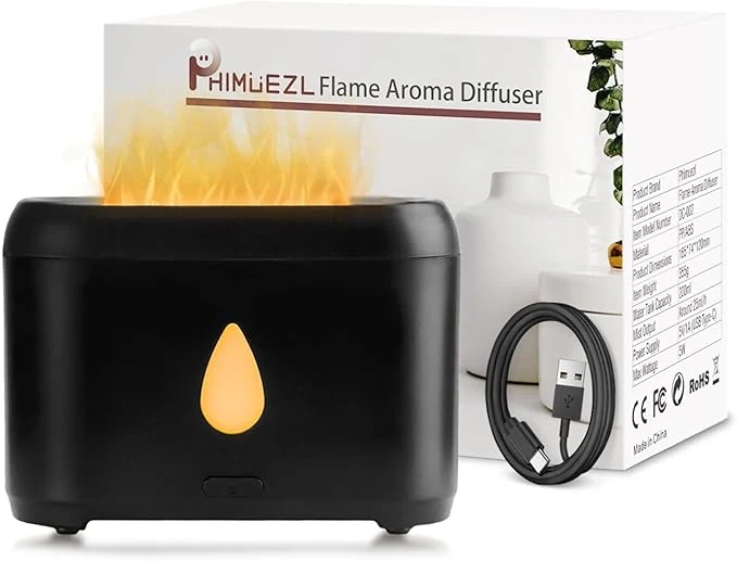 Consistent Flame Diffuser for Essential Oils 200ml Ultrasonic Aroma Diffusers Dependable