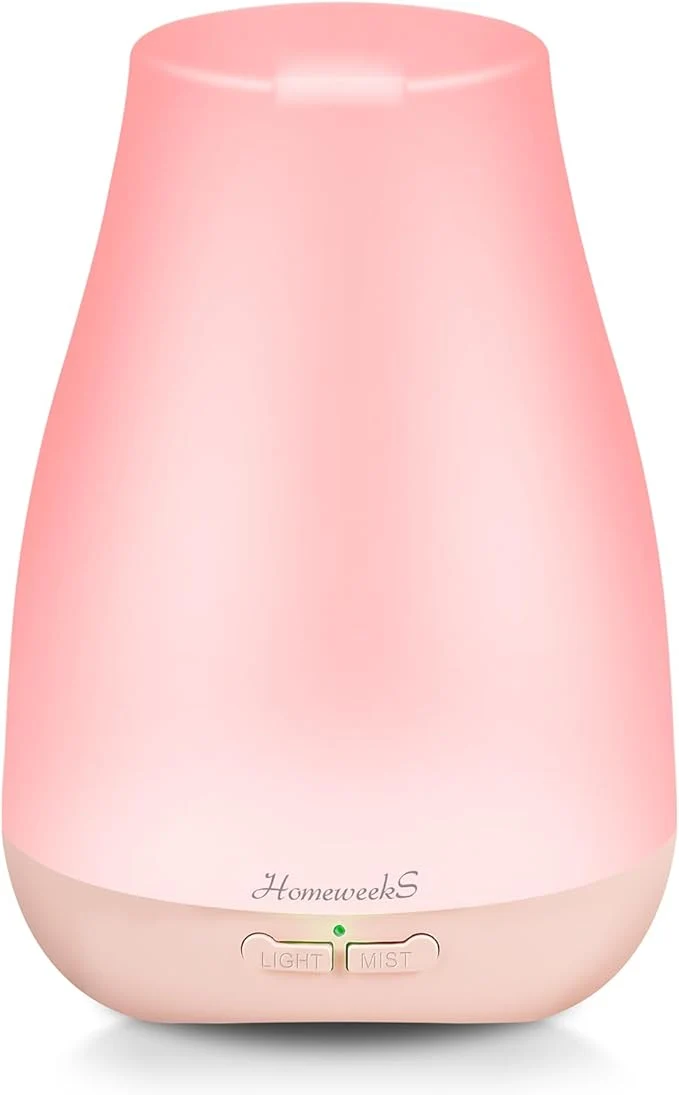 Functional Homeweeks Diffusers 100ml Colorful Essential Oil Diffuser Artisan