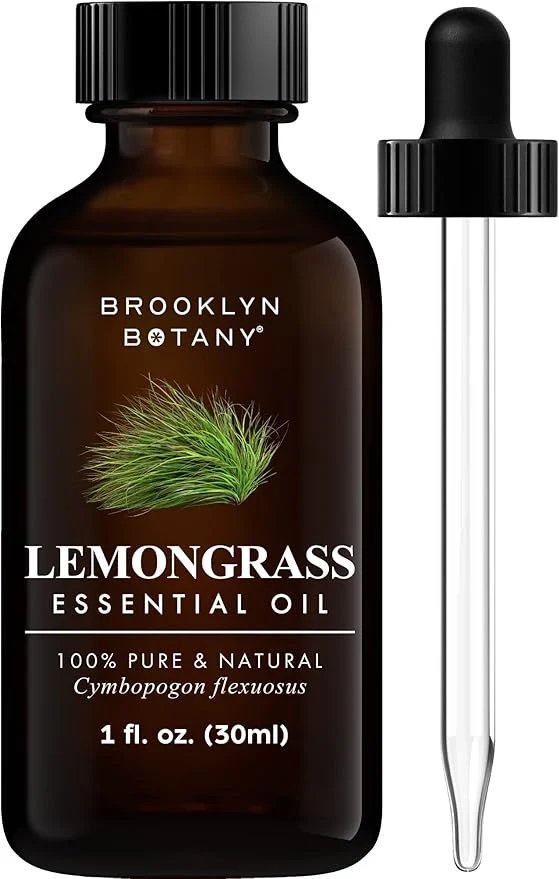 Minimalist Brooklyn Botany Lemongrass Essential Oil Flexible