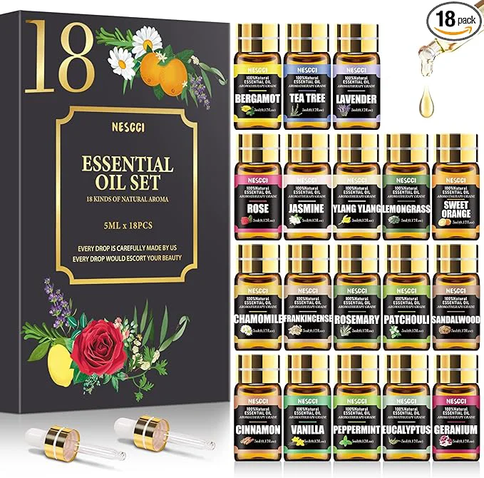 Organic NESCCI Essential Oil Gift Set - Classic