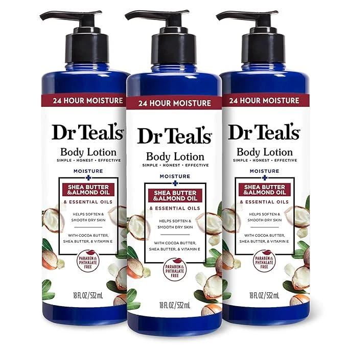 Durable Dr Teal's Body Lotion Shea Butter Almond 18 fl oz Expertly Made