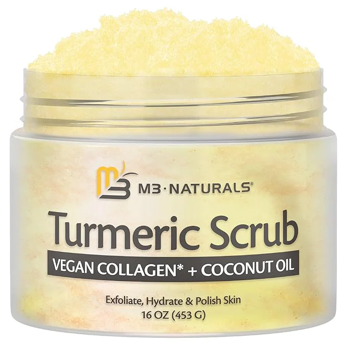 Superior Exfoliating Turmeric Scrub and Skin Exfoliator Enhanced