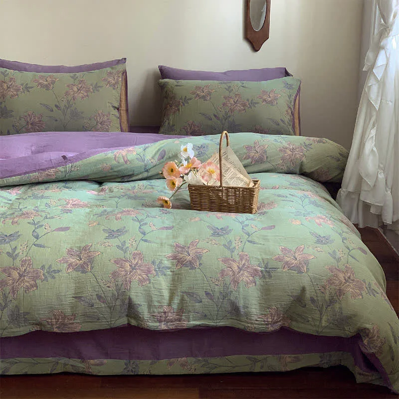 Elite Ownkoti Lily Cotton Double Jacquard Bedding Set 4PCS Official