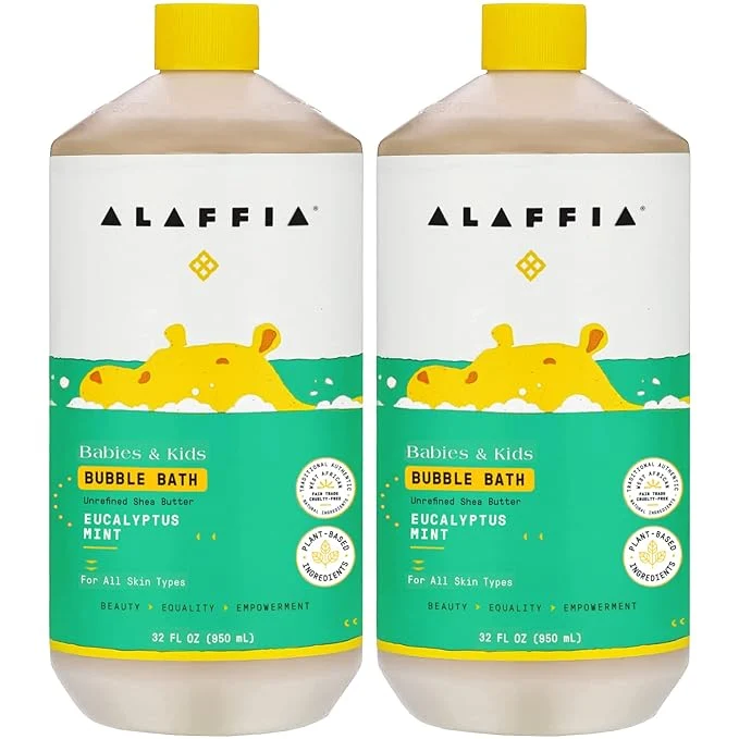 Proven Alaffia Bubble Bath for Babies Kids Eucalyptus Mint 2-Pack – Long-Lasting Outstanding