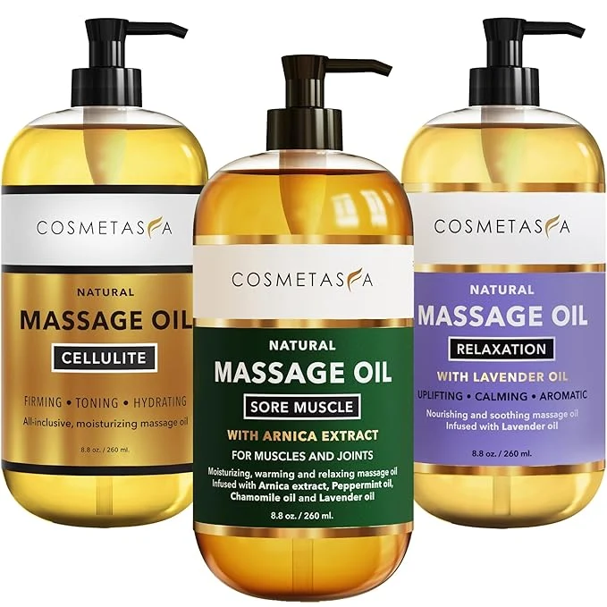 High-Performance Cosmetasa Massage Oil Set Superior