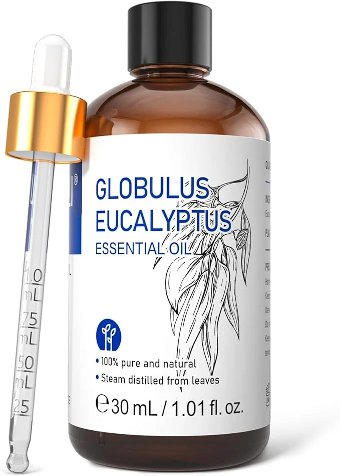Flexible HIQILI Eucalyptus Essential Oil 1 Fl Oz Pure Natural Therapeutic Grade Fine Crafted