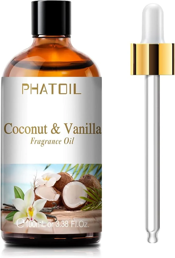 Clean PHATOIL 3.38FL.OZ Coconut Vanilla Fragrance Oils Classic