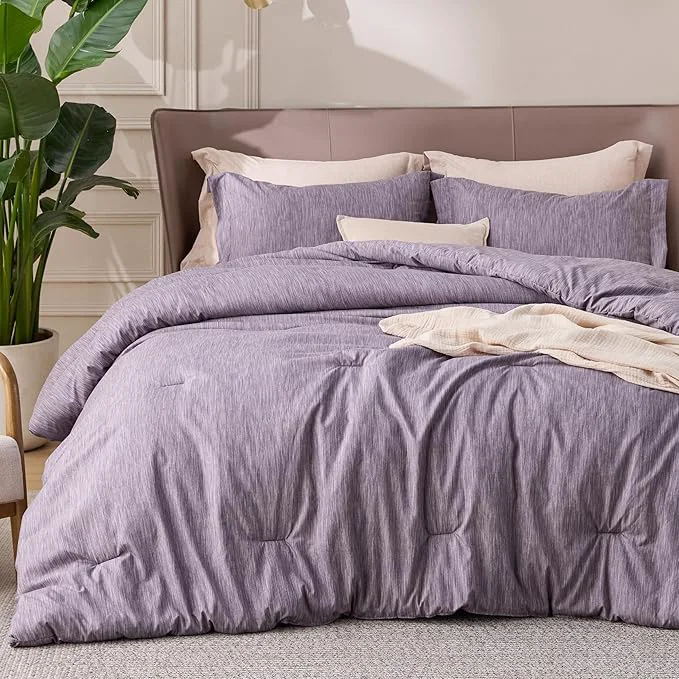 Convenient Bedsure King Size Comforter Set - Dark Red King Comforter Set Soft Bedding for All Seasons Cationic Dyed Bedding Set 3 Pieces 1 Comforter 104 quot x90 quot and 2 Pillow Shams 20 quot x36 quot 2 quot Dependable