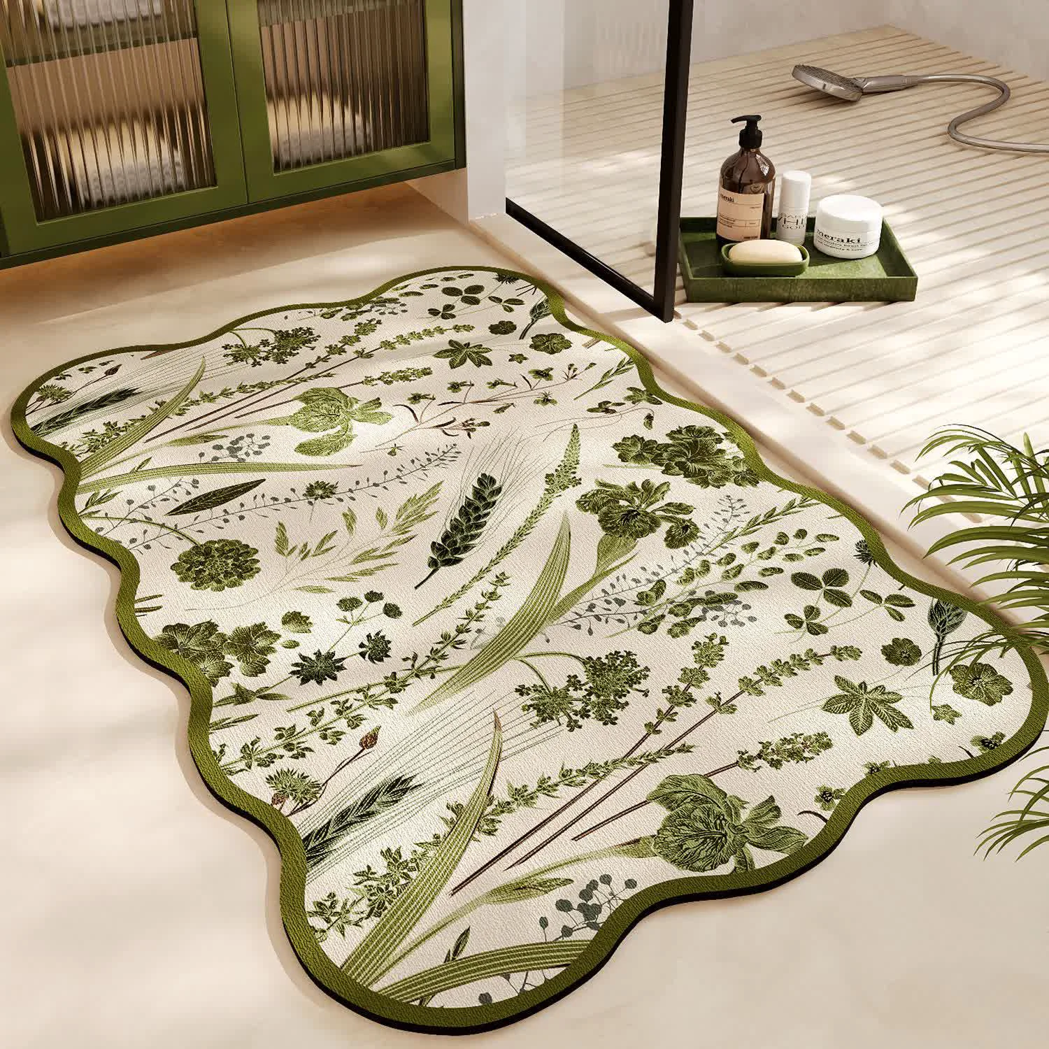 Original Design Ownkoti Refresh Rural Diatom Mud Quick-dry Bath Mat Safe
